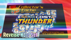 Pokemon SM8 Lost Thunder Reverse Holo Set (174 Cards)